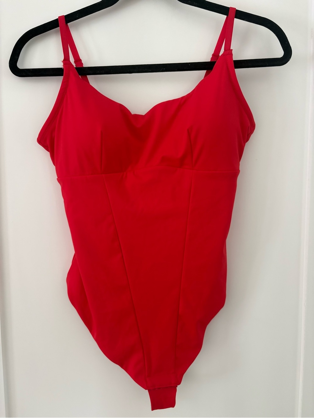 Popilush Red Sculpting Bodysuit — Size L